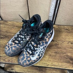 Nike leopard print sneakers